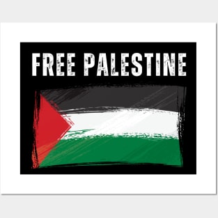 Free Palestine Posters and Art